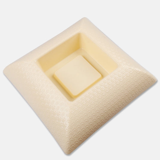 Kreemjas lillepott Martyna 32 cm - Kunstlilled