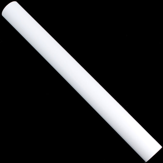 Valge satiinfoolium 50 cm x 820 cm - Kunstlilled
