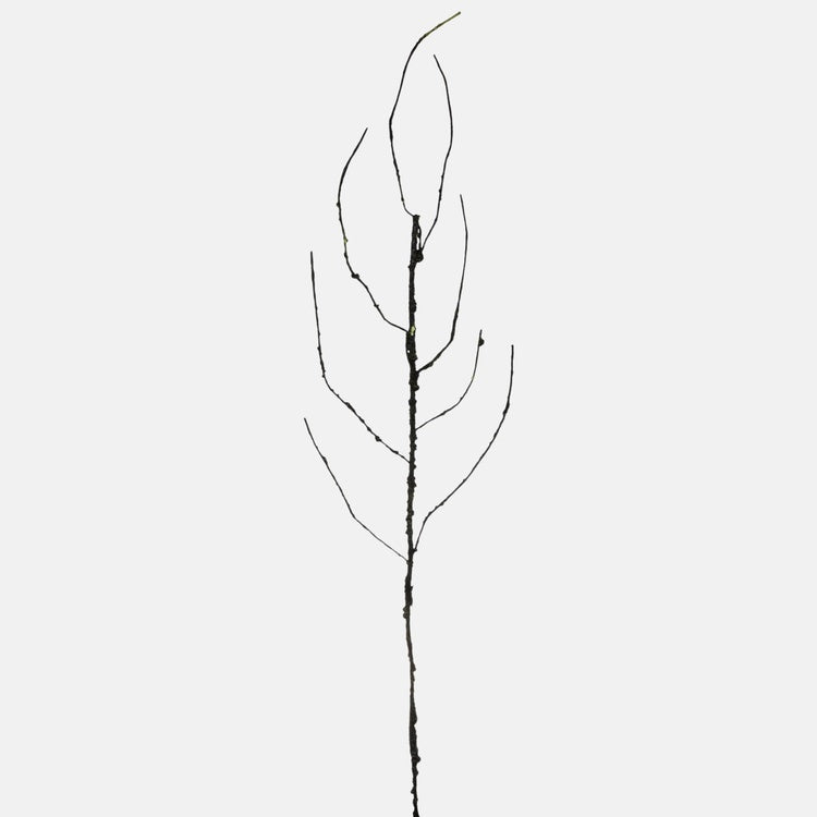 Hallid lehtedeta dekoratiivoksad 100 cm - Kunstlilled