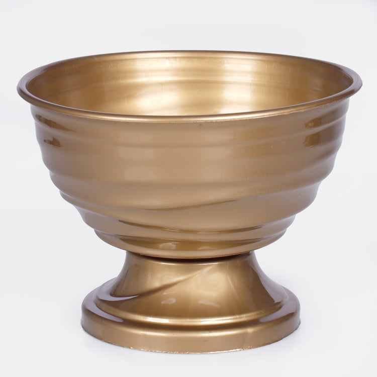 Kullavärvi lillepott Ø21 cm - Kunstlilled
