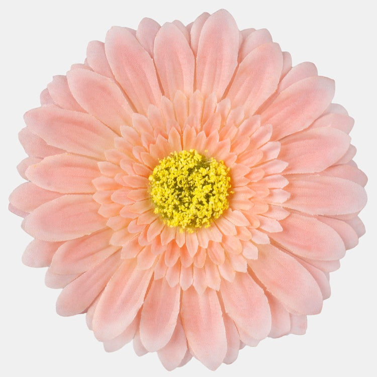Virsikuvärvi gerbera kunstlillepea Ø15 cm - Kunstlilled