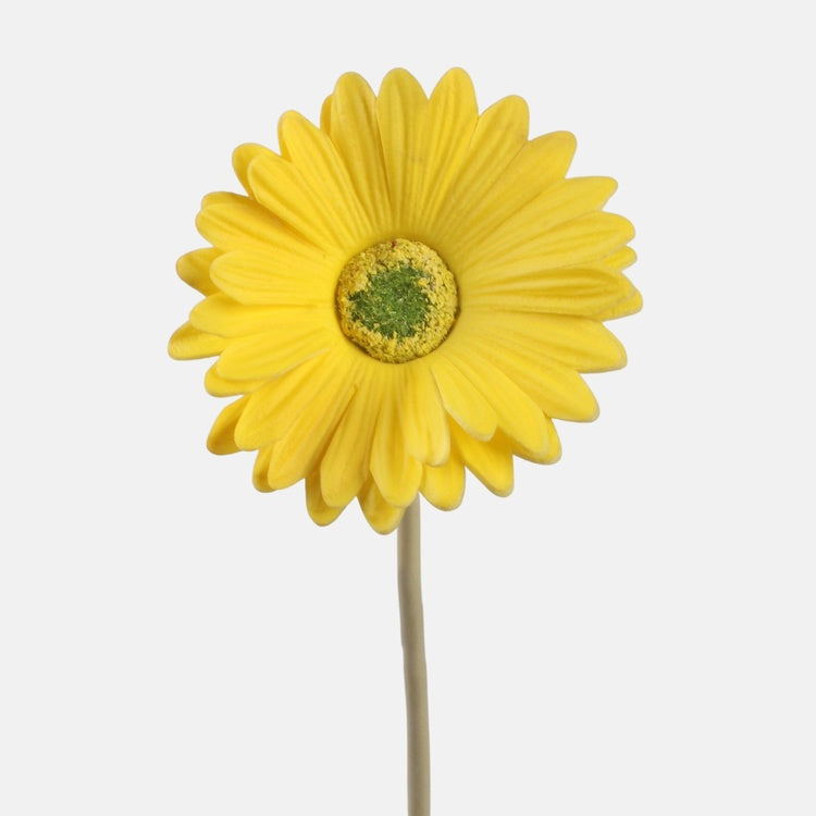 Kollane gerbera kunstlill 37 cm - Kunstlilled
