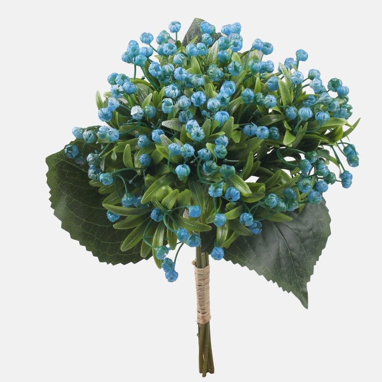 Sinine kipslill kunstlik kimp 34 cm - Kunstlilled