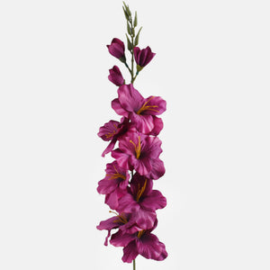 Gladiolus – tekokukka, satiini, 80 cm