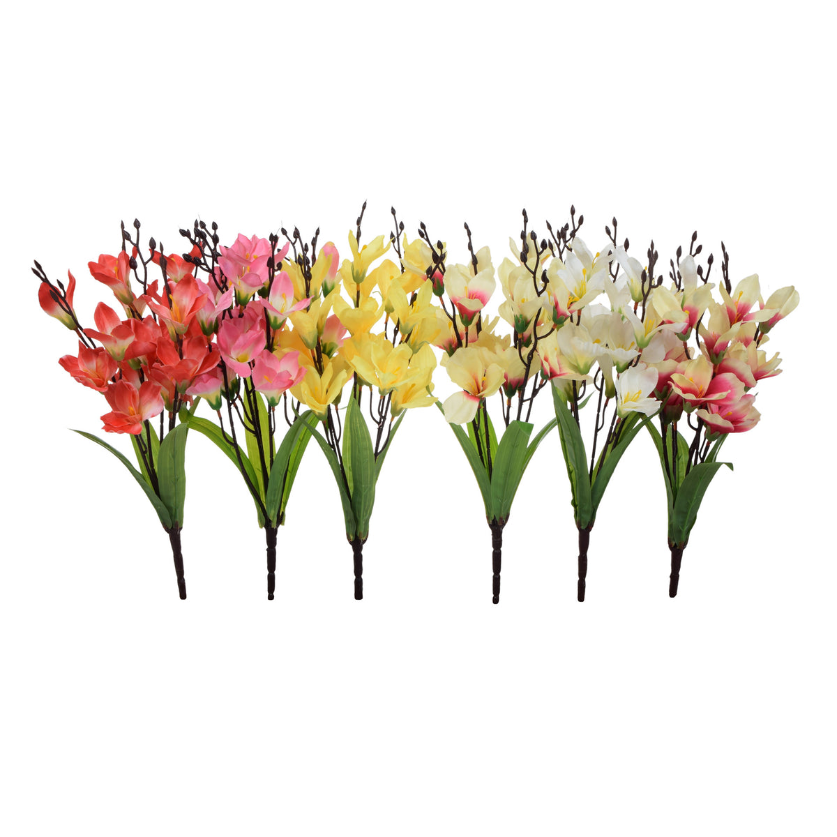 Gladiolus – tekokukkakimppu, 44cm