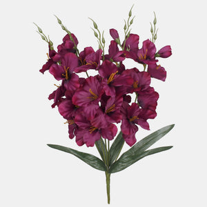 Gladiolus – tekokukkakimppu, 60 cm