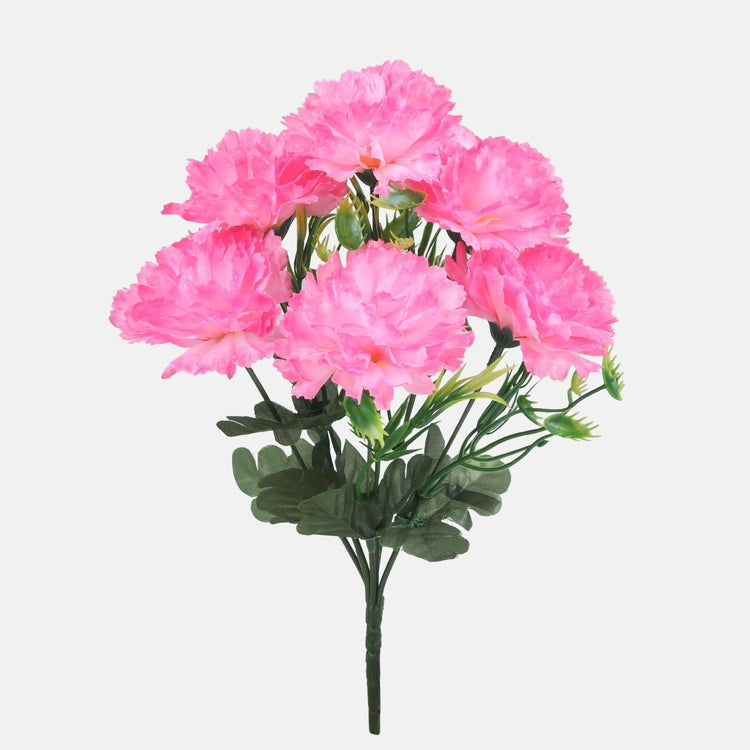 Nelgi kunstlillebukett roosa 30 cm - Kunstlilled