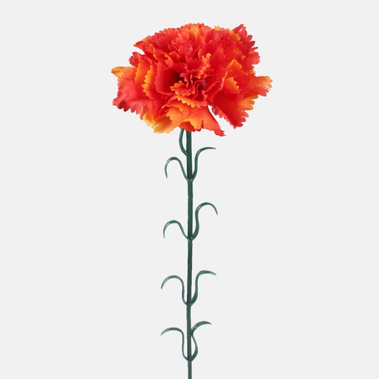 Oranž nelk kunstlill 56 cm - Kunstlilled