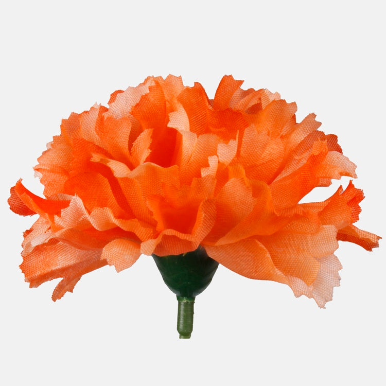 Oranž nelk kunstlillepea Ø8 cm - Kunstlilled