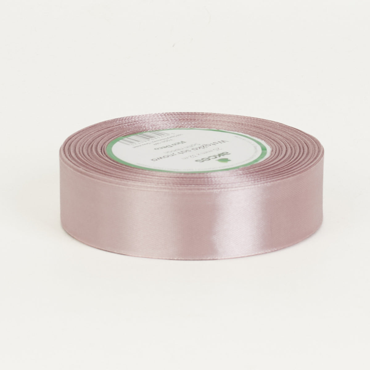 Harmaa violetti koristenauha, satiini, 25 mm