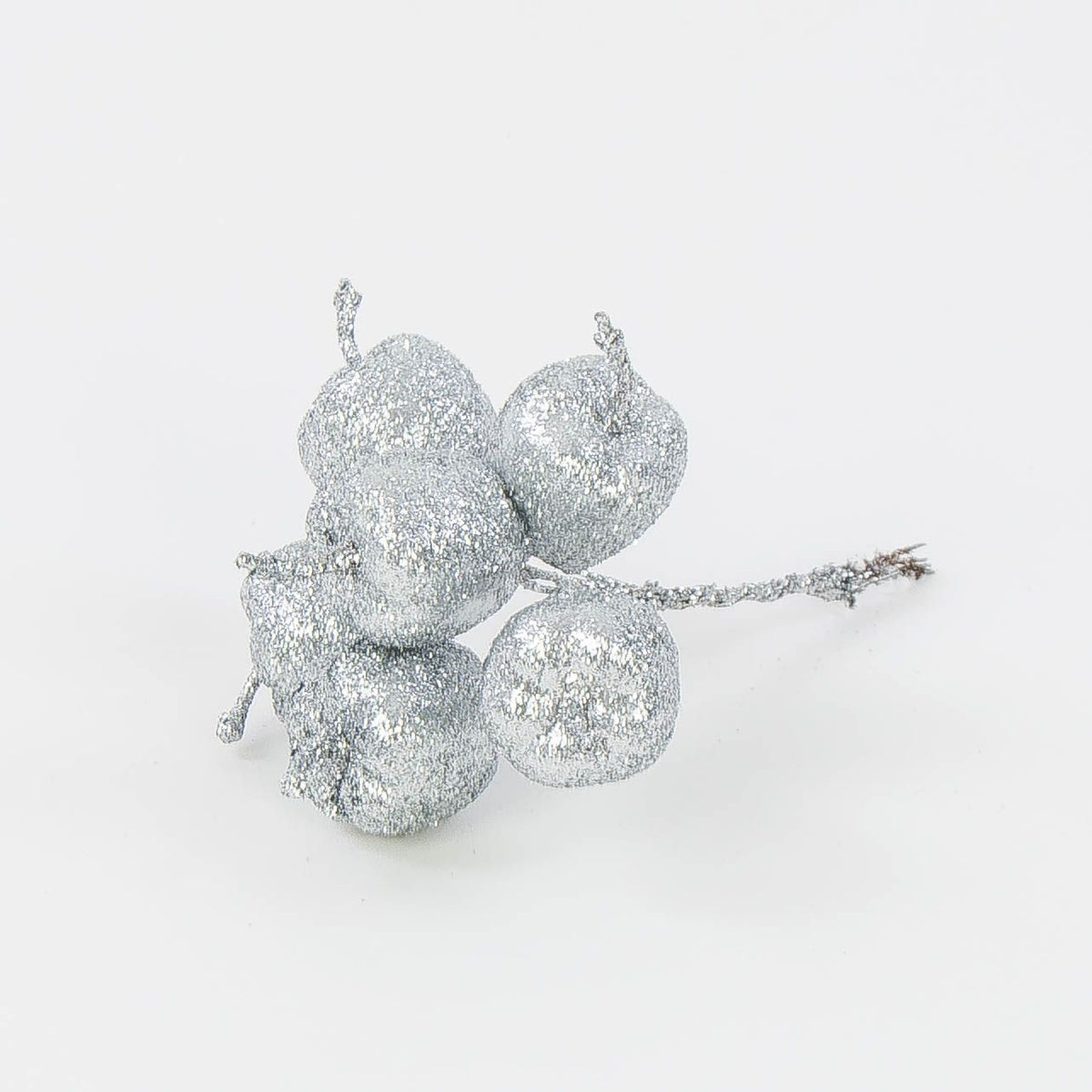 Hopeanvärinen omena – kukkalanka, 9.5 cm