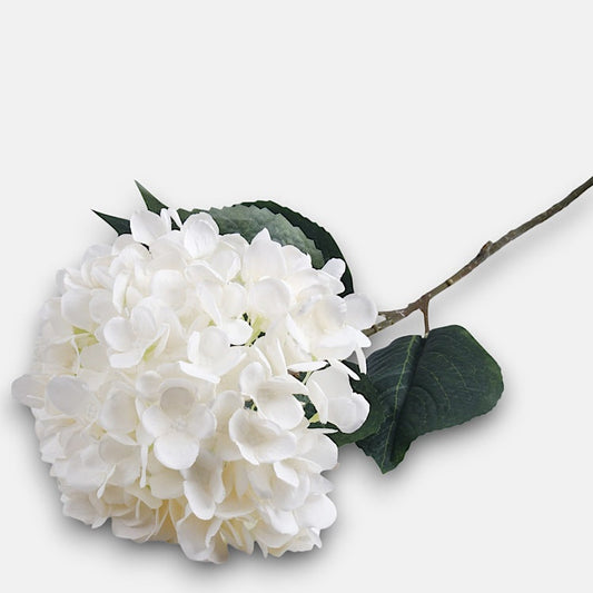 Kreemivärvi hortensia kunstlill 88 cm - Kunstlilled
