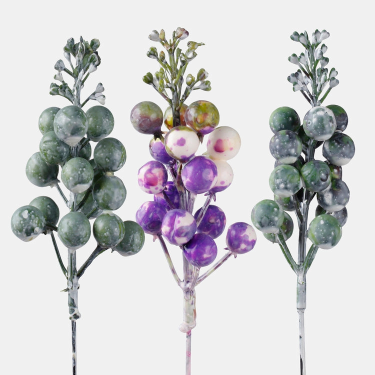 Kaunistuseks marja juhuslik värv 30 cm - Kunstlilled