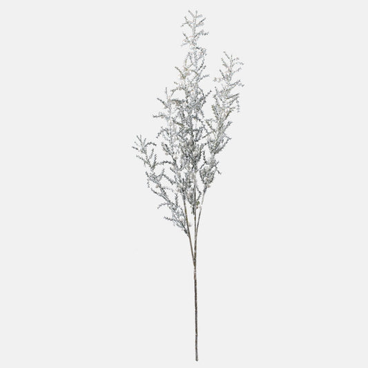 Hõbedased kadaka kunstoksad 55 cm - Kunstlilled