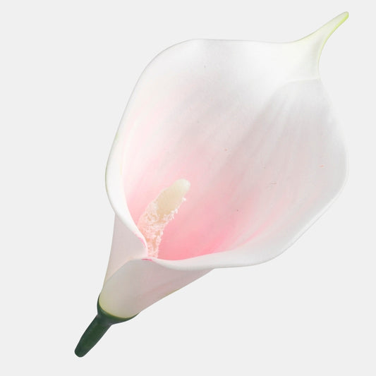 Mini kalla kunstlillepea roosa-kreem 13 cm - Kunstlilled