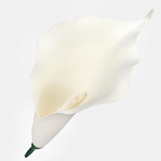 Valge kalla kunstlillepea 20 cm - Kunstlilled