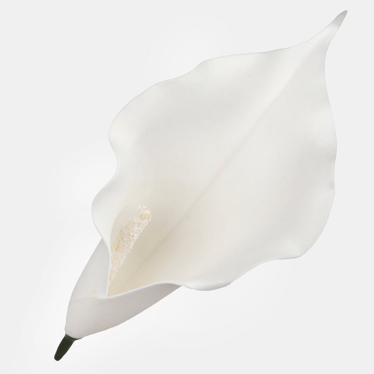 Valge kalla kunstlillepea 20 cm - Kunstlilled
