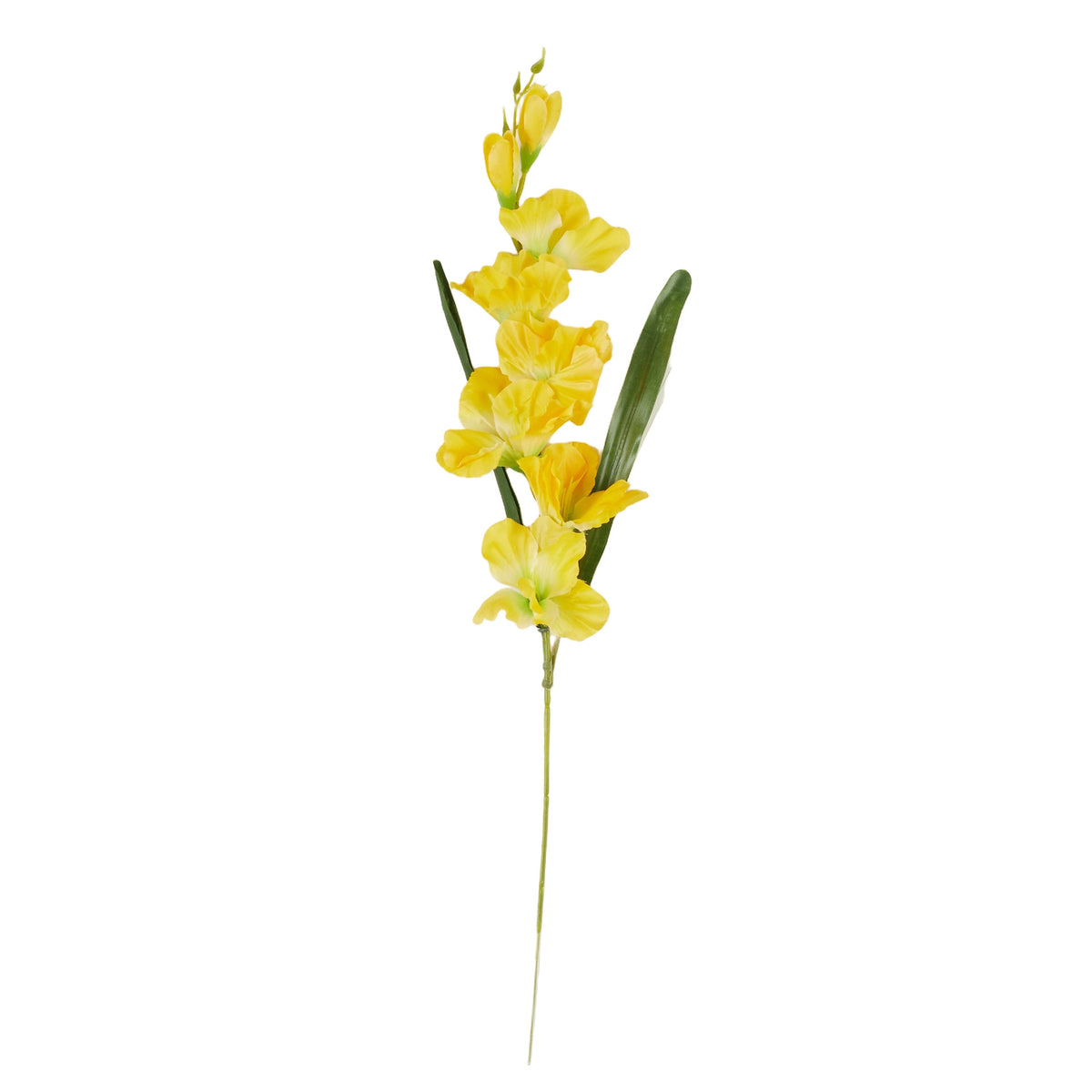 Keltainen gladiolus – tekokukka