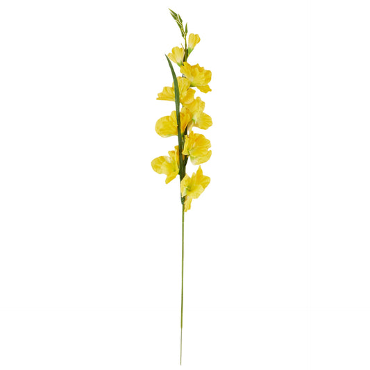 Keltainen gladiolus – tekokukka