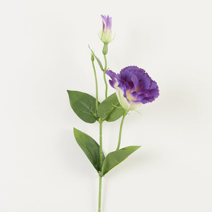 Kerma/tumma/violetti tekoeustoman kukkavarsi