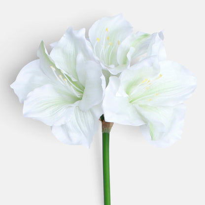 Kermanvärinen amaryllis – tekokukka, 82 cm