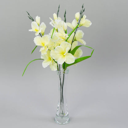 Kermanvärinen gladiolus – tekokukka, 12 kpl