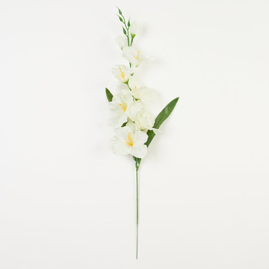 Kermanvärinen gladiolus – tekokukka, satiini