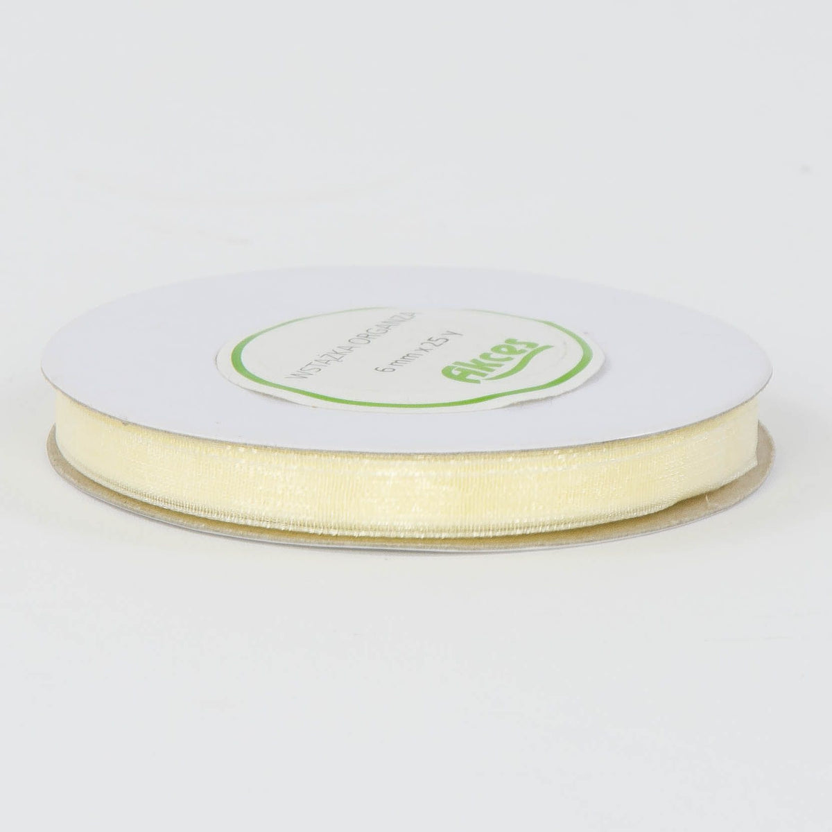 Kermanvärinen koristenauha, 6 mm