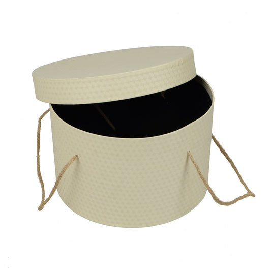 Kermanvärinen kukkaruukku, 17 cm