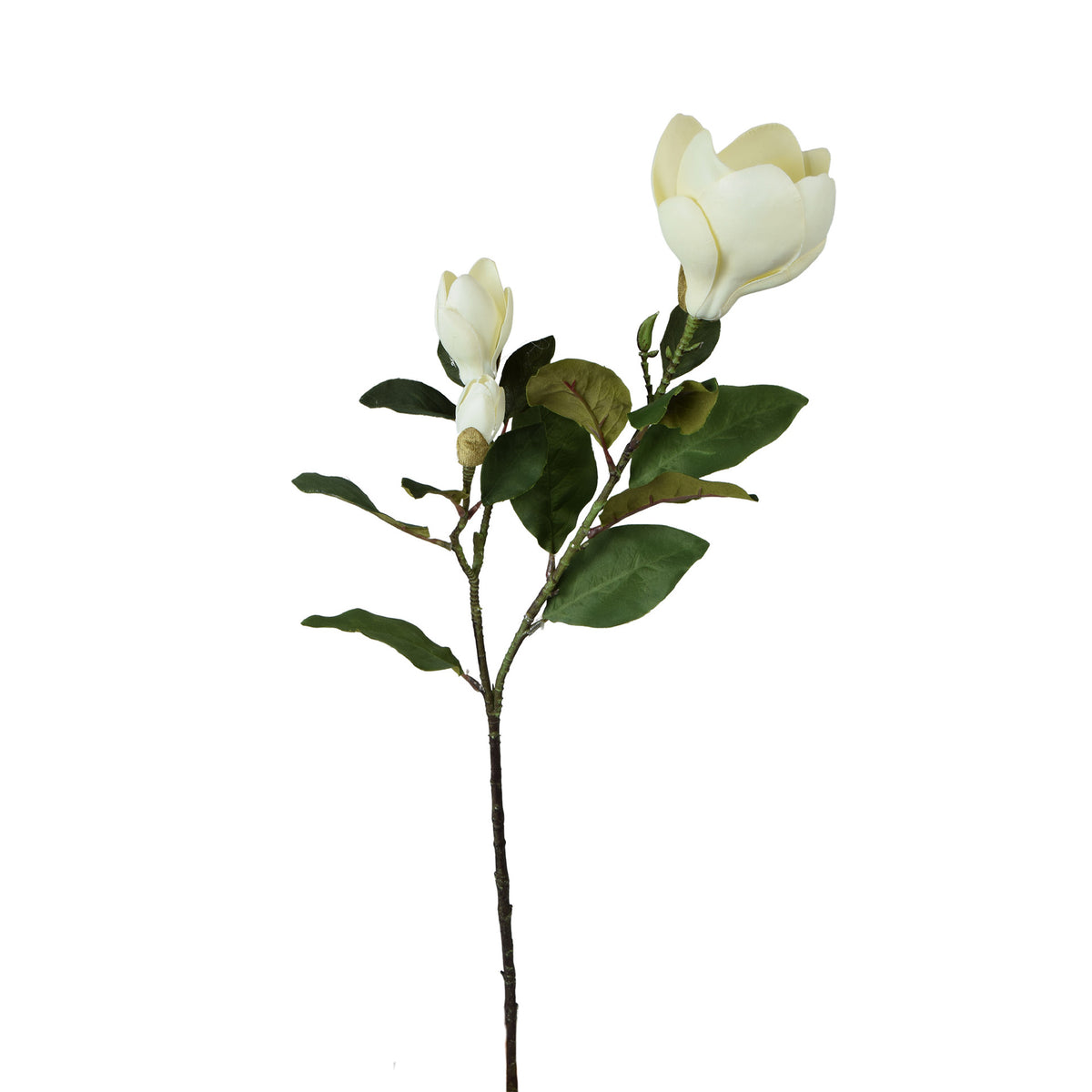 Kermanvärinen magnolia – tekokukka, 82 cm