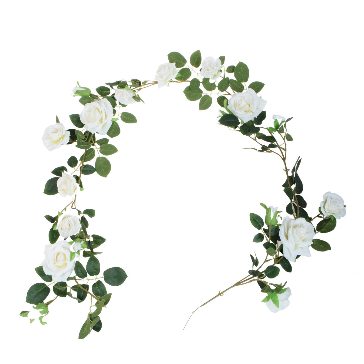 Kermanvärinen ruusu – tekoköynnös, 180 cm