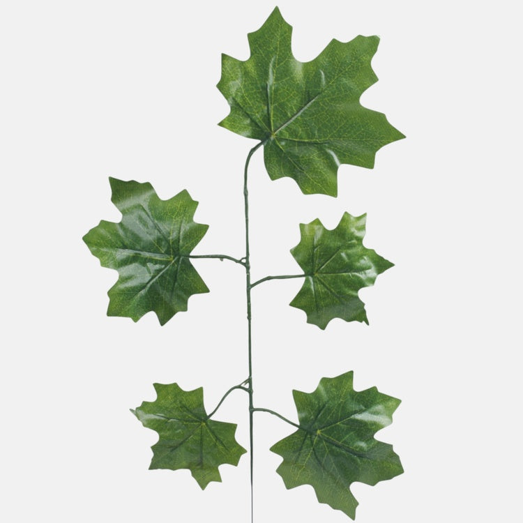 Kunstvahtra taimeoksa roheline 52 cm - Kunstlilled