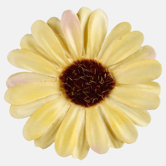 Kollane kosmose lillepea Ø8 cm - Kunstlilled