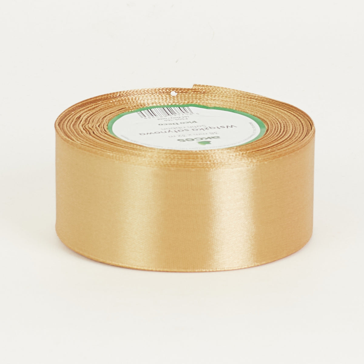 Kullanvärinen koristenauha, satiini, 38 mm
