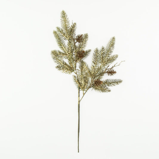 Kullanvärinen mänty – joulukoriste, 63 cm
