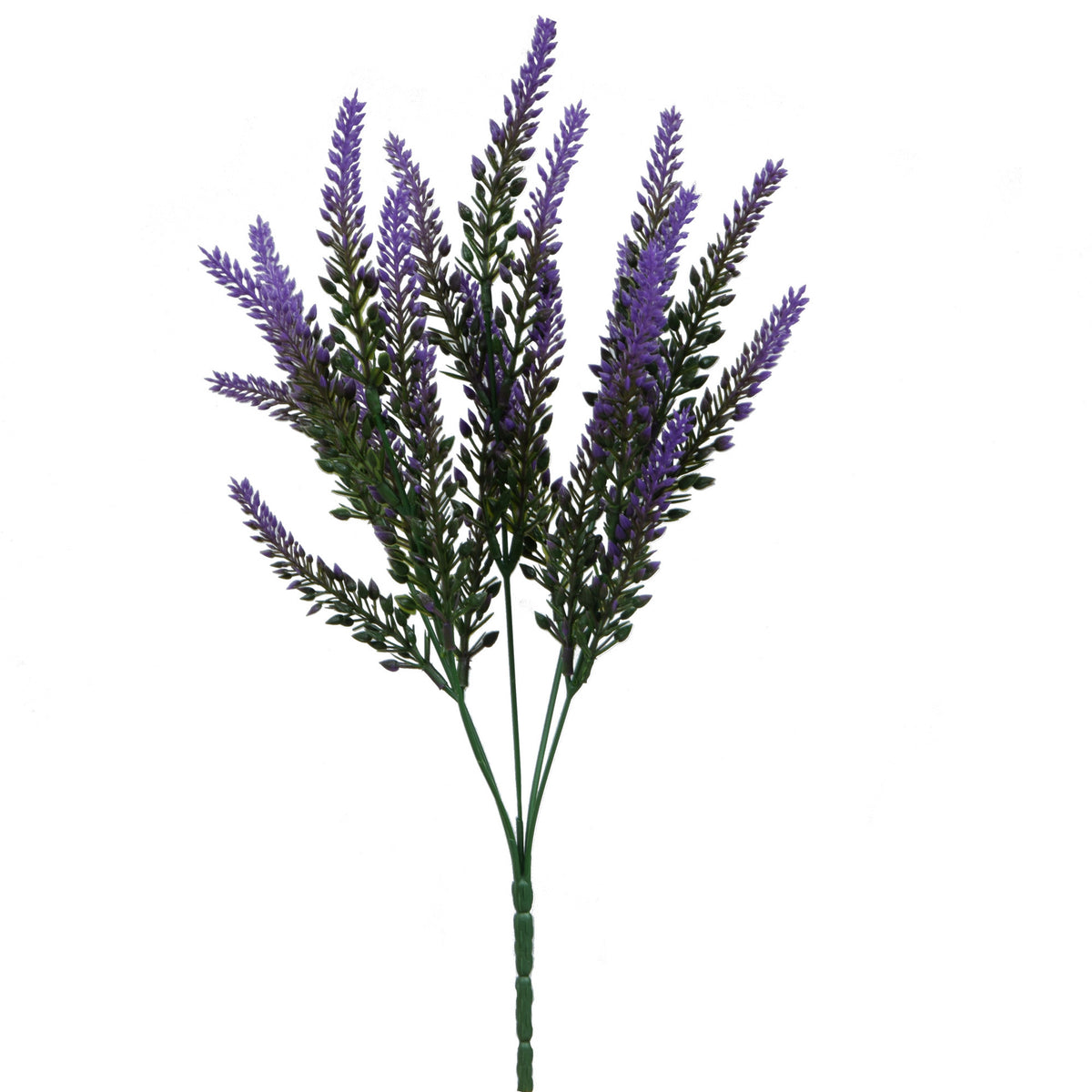 Laventelinvärinen tekolaventelin kimppu, 35 cm