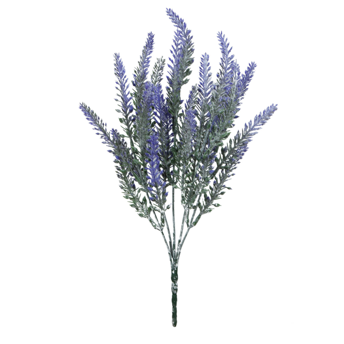 Laventelinvärinen tekolaventelin kimppu, 38 cm
