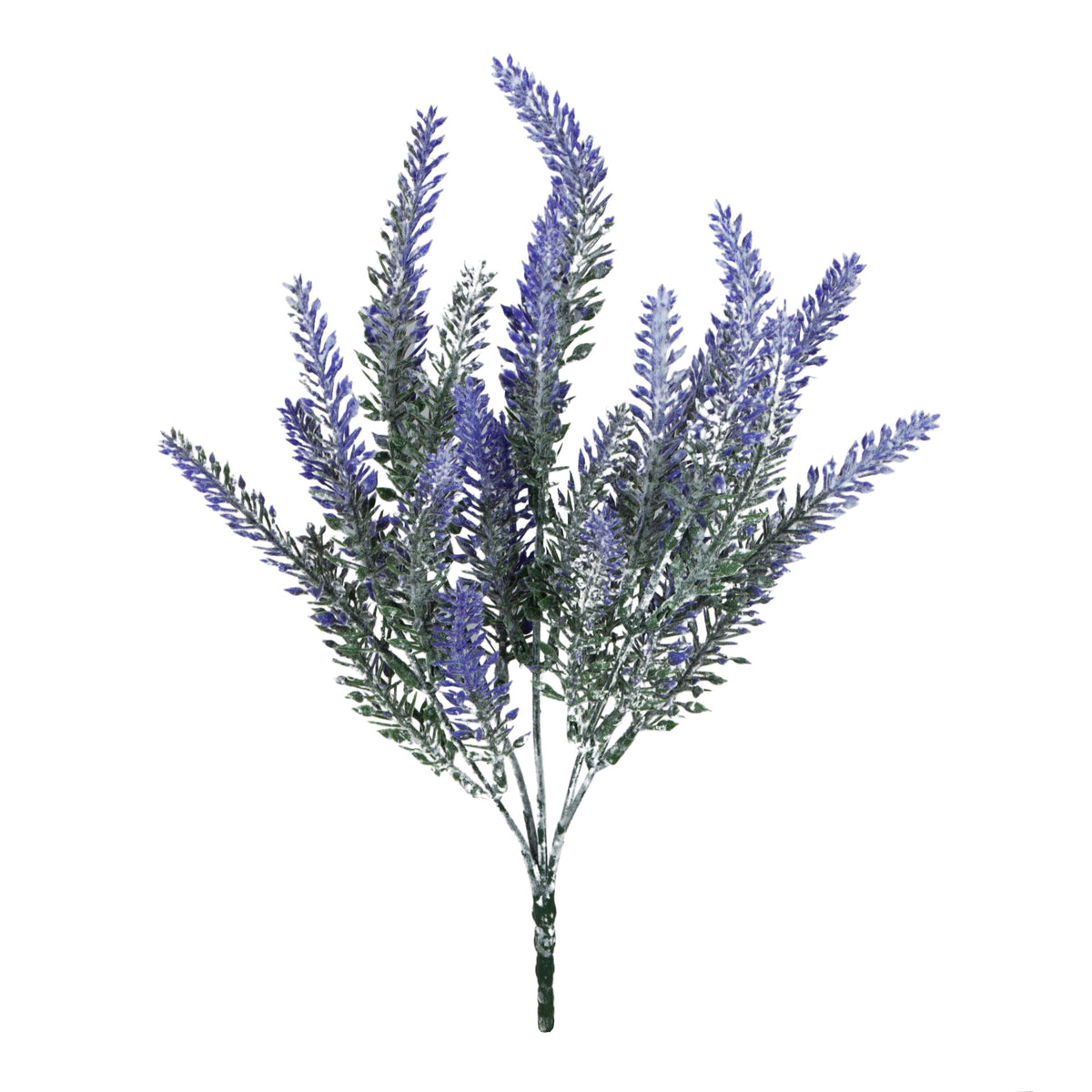 Laventelinvärinen tekolaventelin kimppu, 38 cm