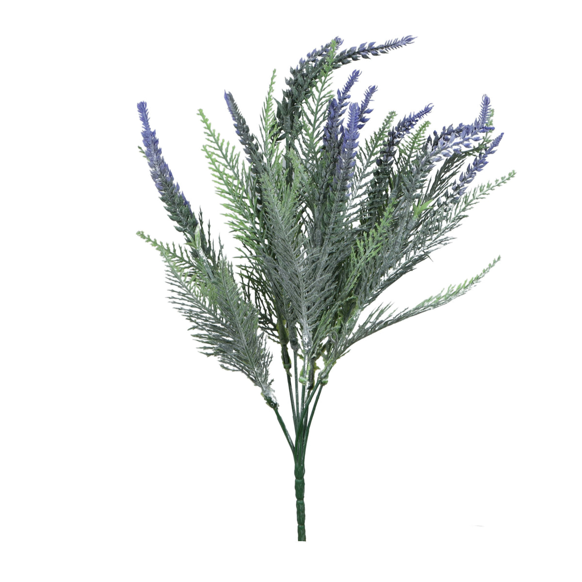 Laventelinvärinen tekolaventelin kimppu, 41 cm