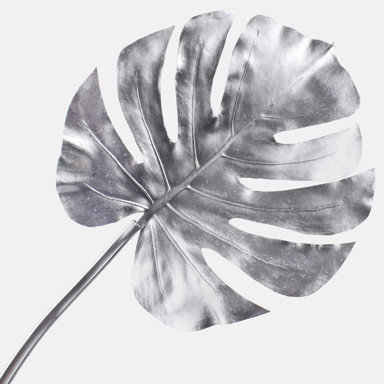Silver monstera kunstleht 80 cm - Kunstlilled