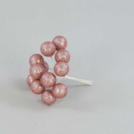 Lohenpunainen kukkalanka, 2.5 cm