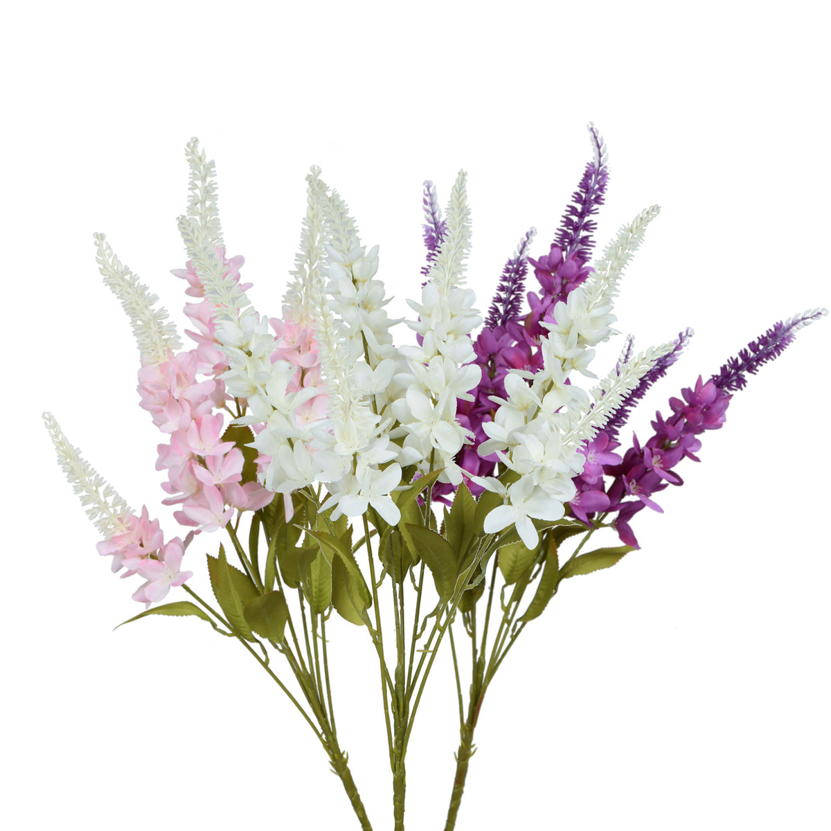 Lupiini – tekokukkakimppu, 67 cm