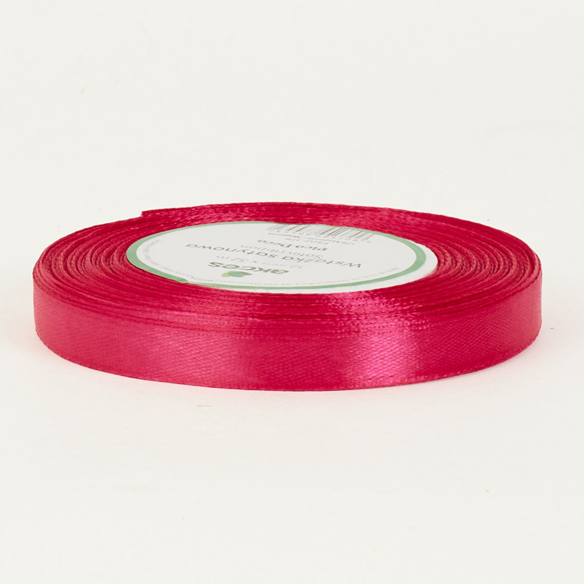Magenta koristenauha, satiini, 12 mm
