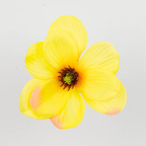 Magnolia – tekokukkapää, 4 cm, 24 kpl