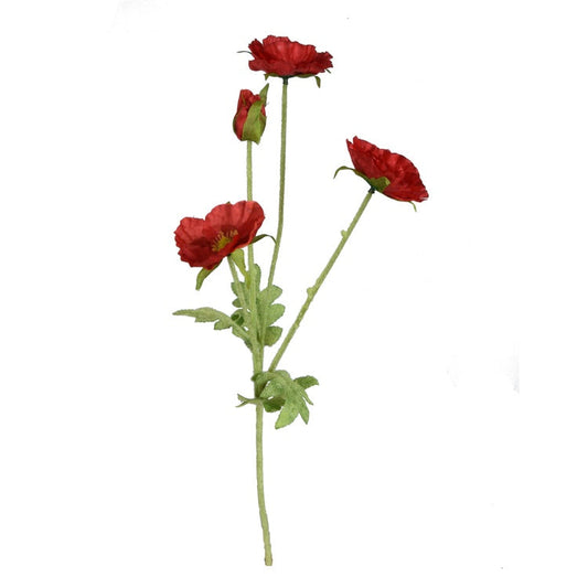 Punase mooni kunstlille vars 58 cm - Kunstlilled