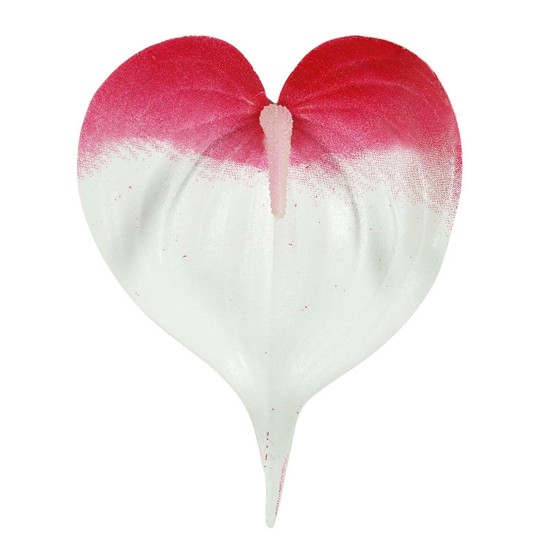 Malva/kerma flamingonkukka – tekokukkapää, 11,5 cm