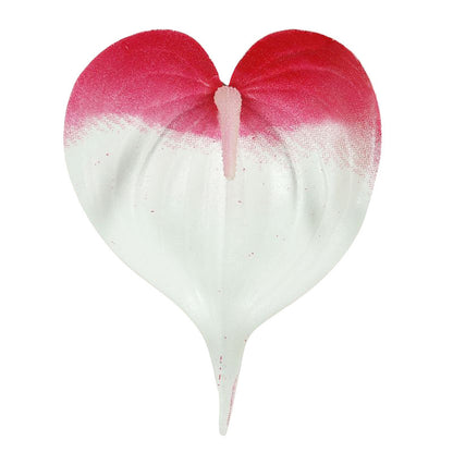Malva/kerma flamingonkukka – tekokukkapää, 11,5 cm