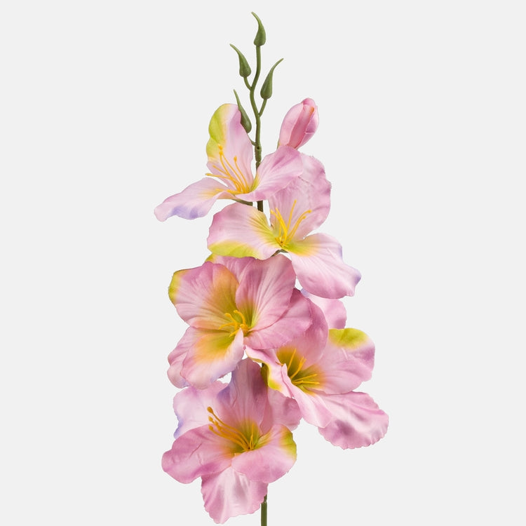 Malva satiingladiool kunstlill 55 cm - Kunstlilled