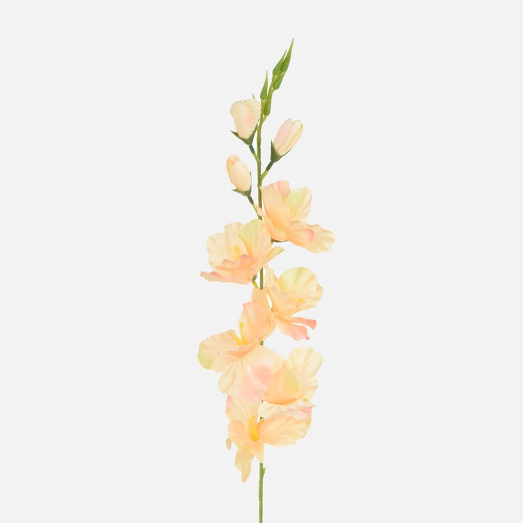 Virsikuvärvi gladiooli kunstlill 77 cm - Kunstlilled