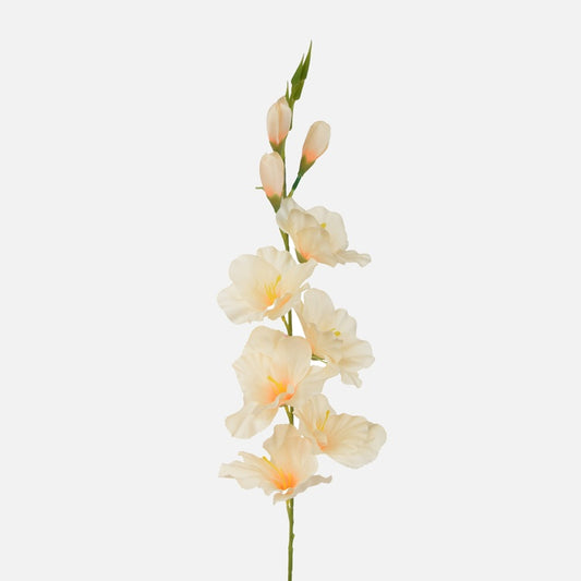 Hele virsiku kunstgladiool 77 cm - Kunstlilled